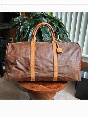 ETRO Milano Paisley Weekend Travel Bag 👜